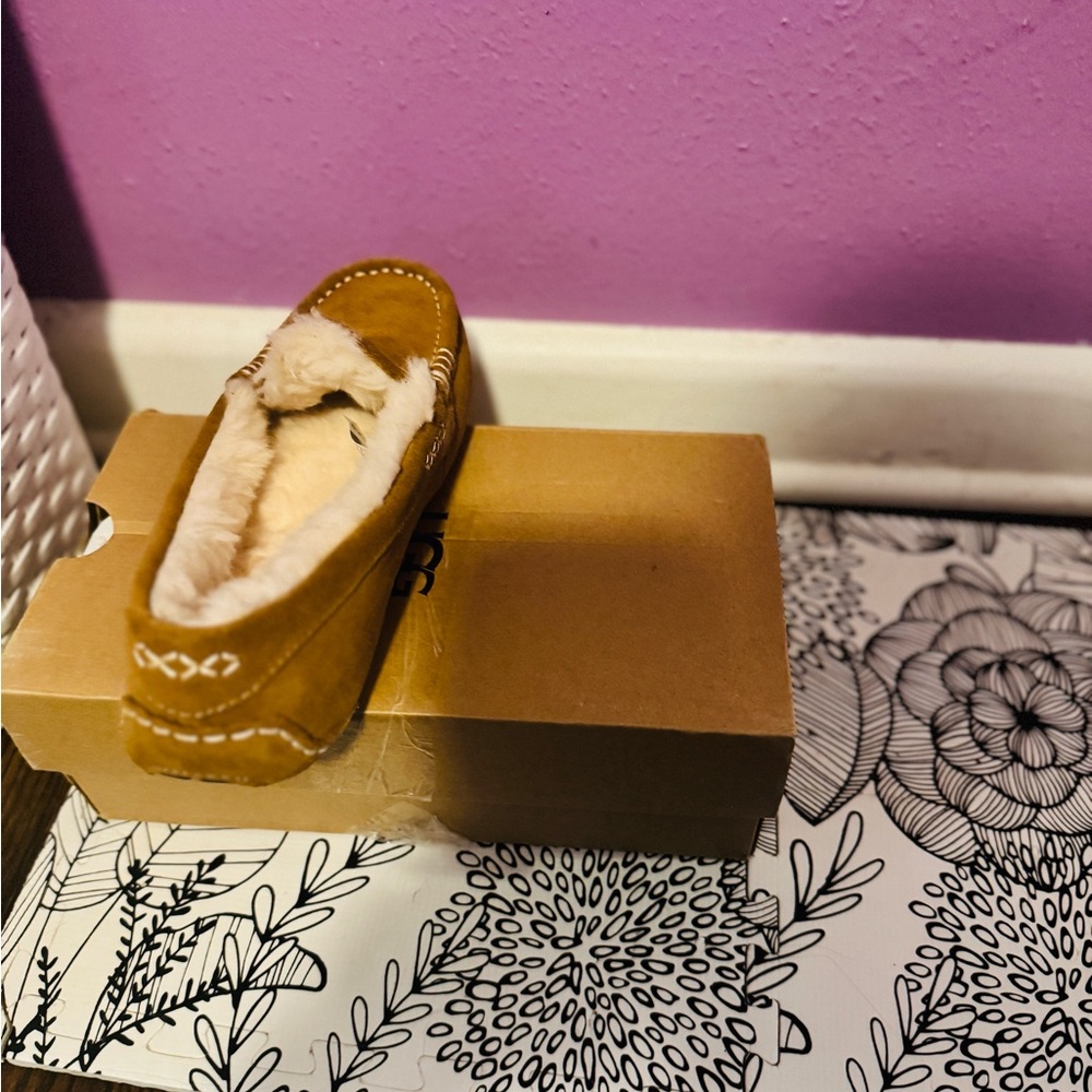 UGG Tan Suede Loafers - Picture 4 of 4
